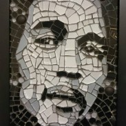 Mosaico em Vidro.