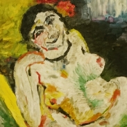 Releitura de "A Cigana", 2004. [Original por Henri Matisse 1906].